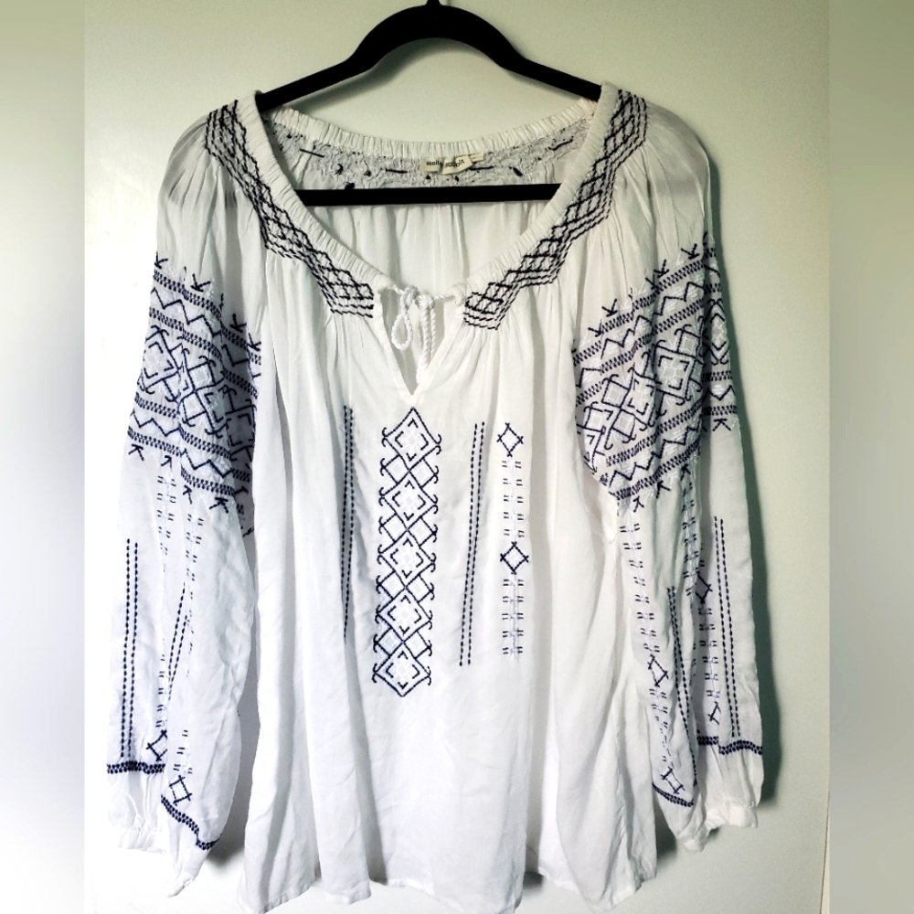 Roberta Roller Rabbit long sleeve tunic sz M